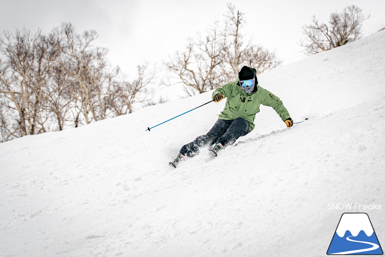 サッポロテイネ｜今シーズンは春セッション！プロスキーヤー・谷藤昌司さんと滑る１日。まさかのパウダー？！